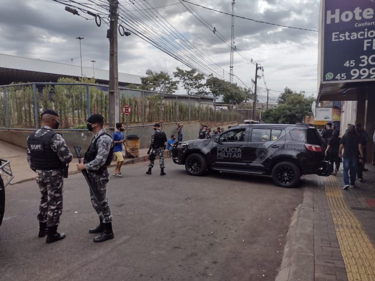 BOPE faz operação na Ponte após ameaças de mototaxistas contra agentes da Receita Federal