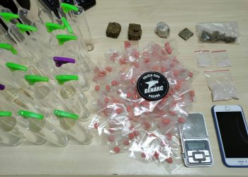 Polícia Civil – DENARC, apreende drogas sintéticas no bairro Jardim Claudia