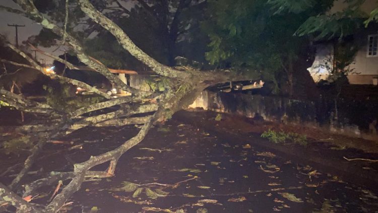 Casa destruída por incêndio na Vila A durante o temporal pode ter sido atingida por raio