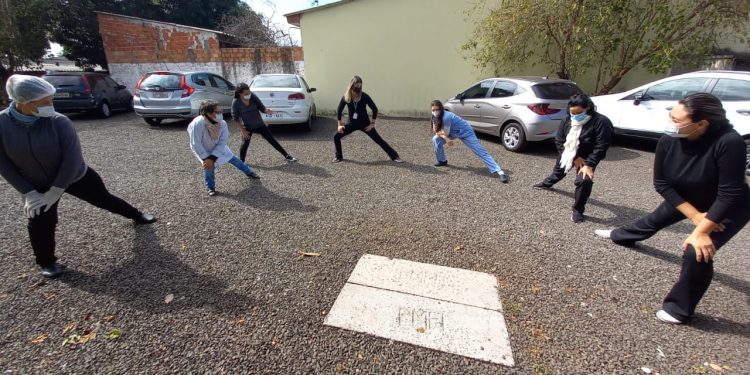 Servidores e pacientes de UBSs na região Sul participam do Dia do Desafio