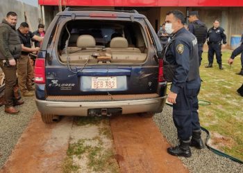 Veículo utilizado em assalto a cambista no Paraguai é encontrado