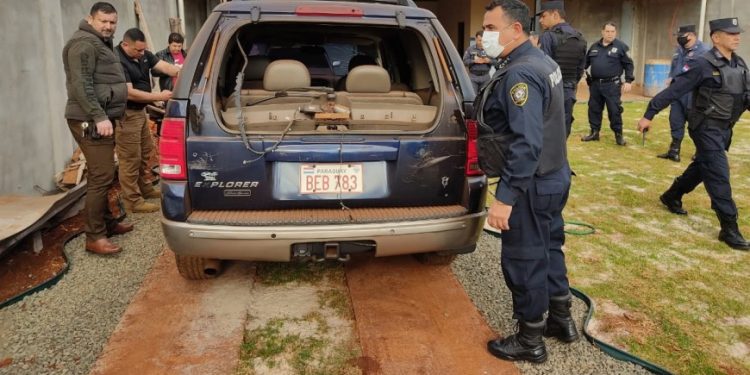 Veículo utilizado em assalto a cambista no Paraguai é encontrado