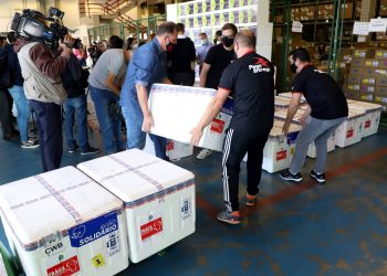 Lote de vacinas para grávidas e pessoas com comorbidades será distribuído nesta terça-feira