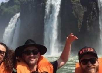Relembre a visita de Paulo Gustavo às Cataratas