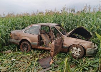 Homem fica em estado grave após capotamento no Alto da Boa Vista, em Foz
