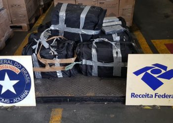 Receita Federal apreendeu 219 kg de cocaína no Porto de Paranaguá