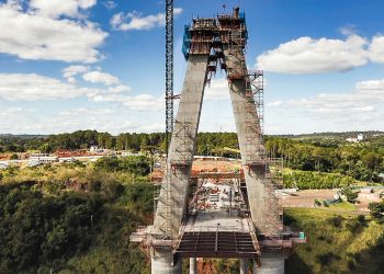 Obras da Ponte da Integração mantêm cronograma e alcançam 63% de execução