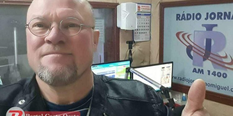 Radialista Renê Borges, de São Miguel do Iguaçu, morre vítima da covid-19 aos 57 anos