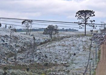 Neve no Paraná não está descartada com a chegada de frio polar