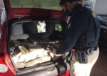 Moradora de Foz do Iguaçu é detida em Campo Mourão com 247kg de maconha