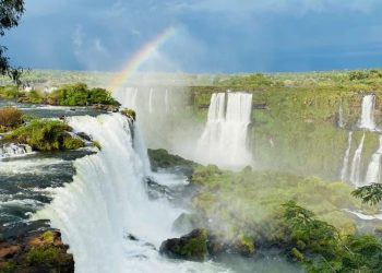 Chuvas garantem volta das águas nas Cataratas do Iguaçu