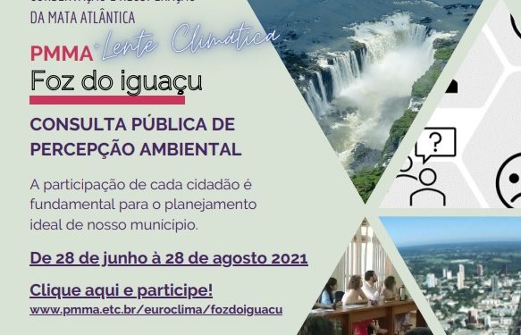 Consulta pública de percepção ambiental 2021 está disponível a partir desta segunda-feira (28)