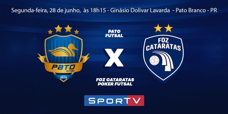 Foz Cataratas Poker Futsal joga em Pato Branco nesta segunda-feira (28)
