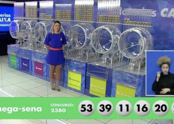 Resultado do concurso 2.380 da Mega-Sena