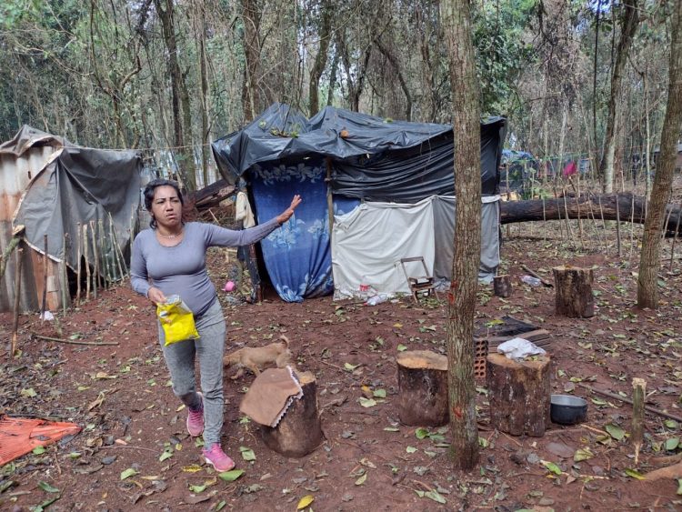Invasão do Jardim Guaíra já tem 400 famílias