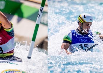 Direto de Tóquio: Ana Sátila e Pepê Gonçalves estão na semifinal da canoagem slalom