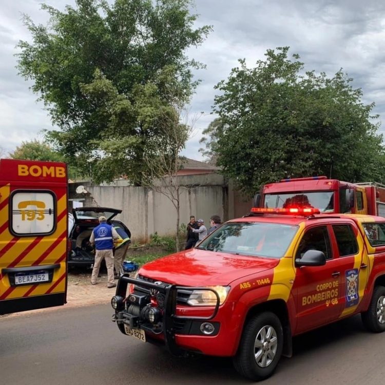 Acidente deixa homem ferido em Foz do Iguaçu