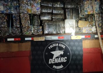 Denarc apreende 1,8 toneladas de maconha em Foz do Iguaçu