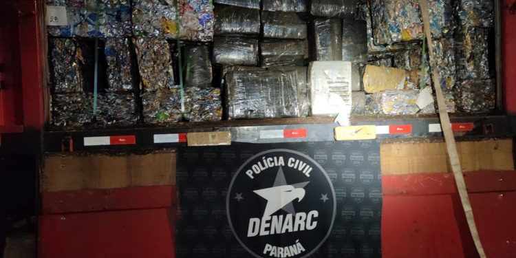 Denarc apreende 1,8 toneladas de maconha em Foz do Iguaçu