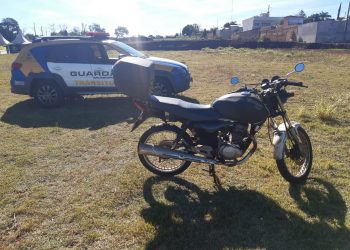 Guarda Municipal recupera motocicleta furtada