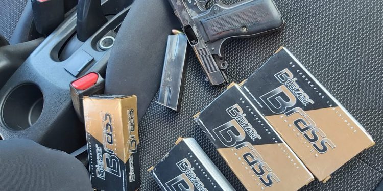 Polícia Civil apreende pistola 9MM e 200 munições do mesmo calibre