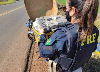 Falso entregador dos correios é preso transportando 69 quilos de maconha