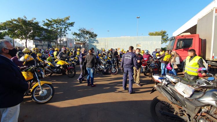 Mototaxistas são alvos de fiscalização na 1ª fase ostensiva da Operação Escudo