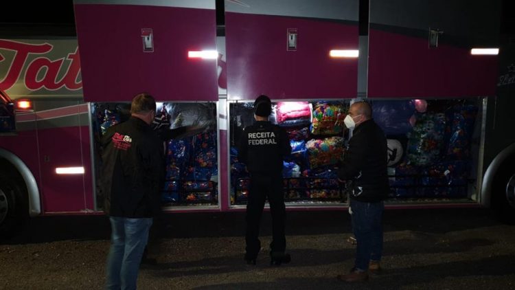 Receita Federal divulga balanço da Operação Escudo.