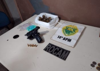 Polícia Militar intensifica atuação no Portal da Foz e apreende arma e drogas