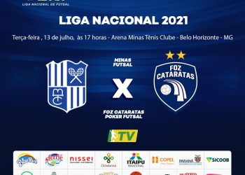 Foz Cataratas Poker Futsal joga em Belo Horizonte nesta terça