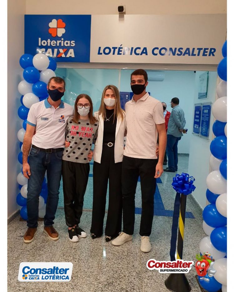 Consalter inaugura lotérica no interior do Supermercado