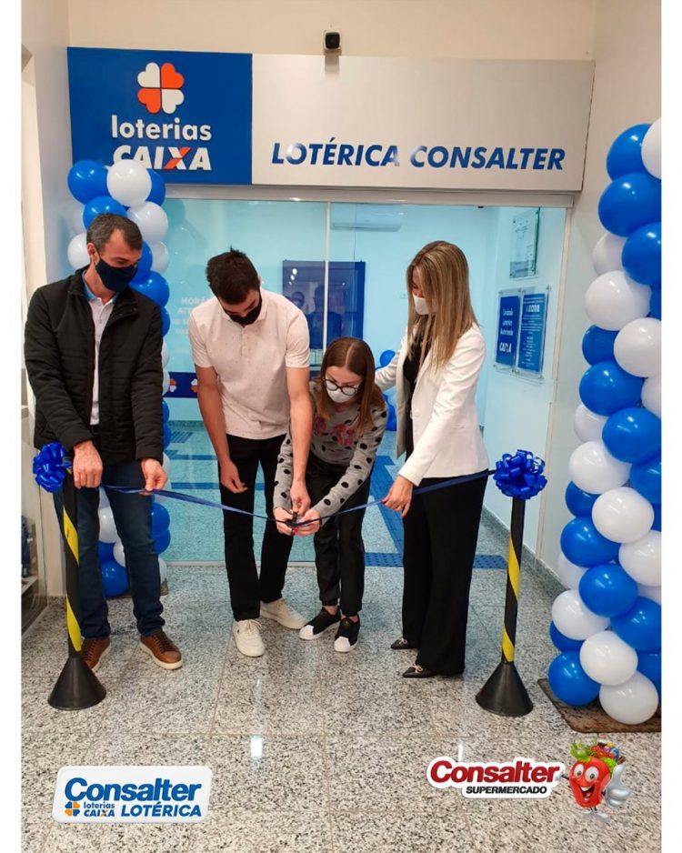 Consalter inaugura lotérica no interior do Supermercado