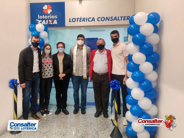 Consalter inaugura lotérica no interior do Supermercado