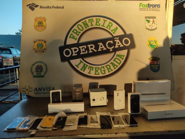 Receita Federal divulga balanço da Operação Escudo
