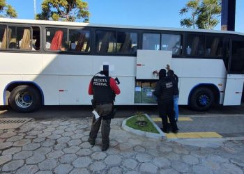 Operação Escudo reteve mais um ônibus carregado de mercadorias