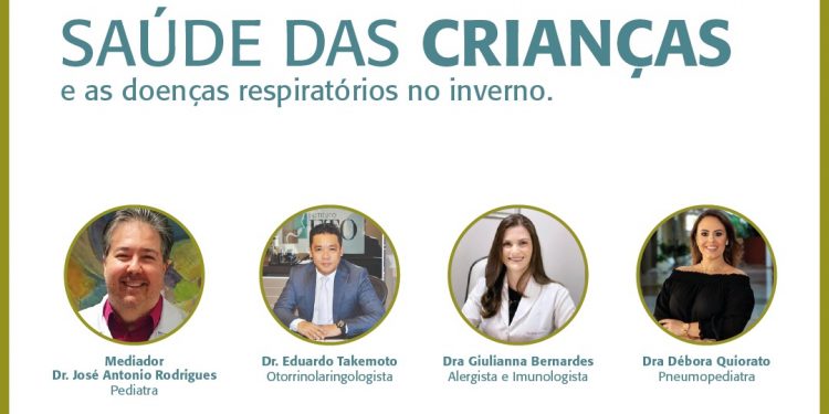 Hospital Costa Cavalcanti e Itamed promoverão live sobre a saúde respiratória das crianças