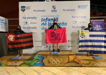 Natação de Foz leva três medalhas no primeiro dia do Campeonato Brasileiro Infantil de Inverno