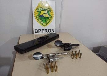 BPFRON apreende armas e droga no oeste