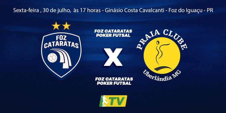 Foz Cataratas Futsal joga nesta sexta pela Liga Nacional