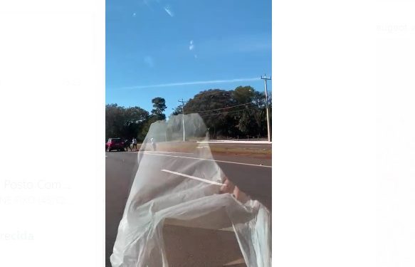 Cinegrafista amador flagra assalto na BR-277 em Foz do Iguaçu