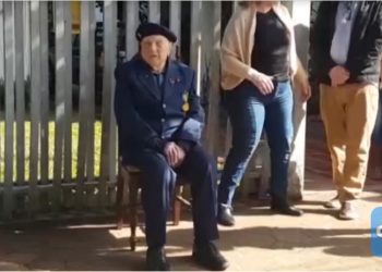 No oeste, herói da 2ª Guerra Mundial completa 102 anos e é homenageado