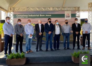 Lar Cooperativa recebe o Governador em Exercício, Darci Piana, em visita técnica no novo complexo