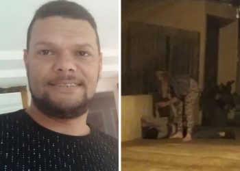 Mulher é filmada matando companheiro a facadas; vídeo