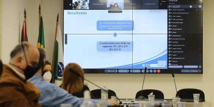 Paraná confirma transmissão comunitária da variante delta