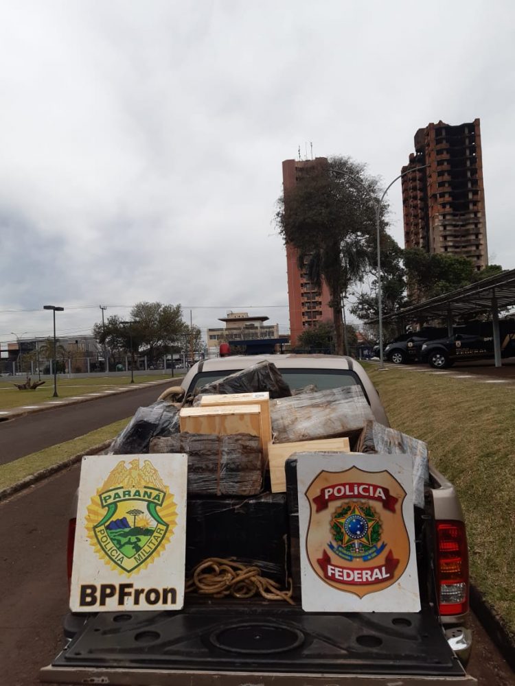9 indivíduos são presos com mercadorias de descaminho em Foz do Iguaçu