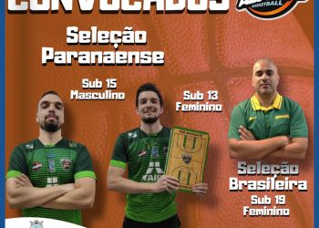 Técnicos de Foz do Iguaçu foram convocados para compor a comissão técnica da Seleção Paranaense de Basquete