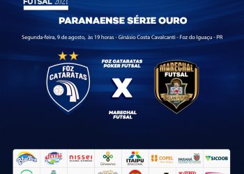 Foz Cataratas Futsal recebe o Marechal nesta segunda