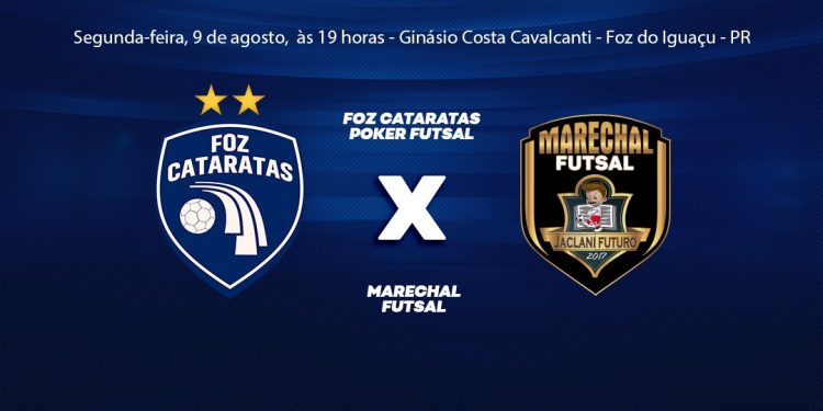 Foz Cataratas Futsal recebe o Marechal nesta segunda