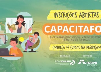 Inscrições para o Programa Capacita Foz abrem nessa segunda-feira (9)