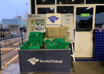 Após perseguição na Vila Portes, RF e FN apreendem meia tonelada de maconha